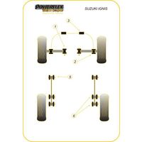 Montage sur Suzuki - Ignis (2000-2008)  (Ref 6)