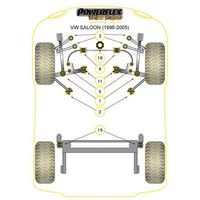 Montage sur Volkswagen - Passat Models Passat B5 (1996 - 2005) (Ref 3)