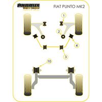 Montage sur Fiat - PUNTO MODELS Punto MK2 (1999 - 2005) (Ref 1)