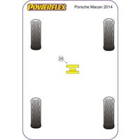 Montage sur Porsche - Macan (2014 on)  (Ref 25)