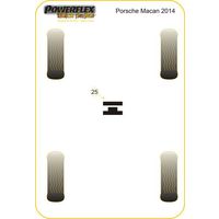 Montage sur Porsche - Macan (2014 on)  (Ref 25)