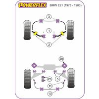 Montage sur BMW - 3 Series   E21 3 Series (1975 - 1983) (Ref 2)