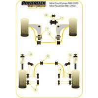 Montage sur Mini - Mini Paceman R61 (2013-2016) Mini Paceman R61 2WD (2013-2016) (Ref 2)