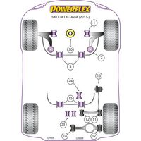 Montage sur Skoda - Octavia Mk3 5E (2013-) Octavia (2013-) Multi Link (Ref 24)