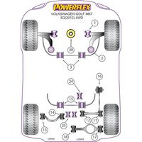 Montage sur Volkswagen - GOLF MODELS Golf MK7 5G (2012 on) (Ref 24)