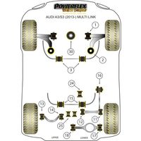 Montage sur Audi - A3 / S3 / RS3 A3/S3/RS3 MK3 (Ref 24)