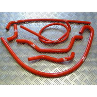 Escort MK4 avec conversion Zetec silver top - Kit durites silicone auxiliaires