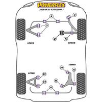 Montage sur Jaguar (Daimler) - XJ - X351 (2010-)  (Ref 1)