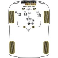 Silentbloc de barre anti-roulis avant Powerflex en 21mm - Opel Astra H (Comp&eacute;tition) - image 2