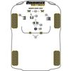 Silentbloc de barre anti-roulis avant Powerflex en 21mm - Opel Astra H (Comp&eacute;tition) - image 2