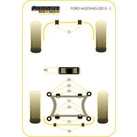 Montage sur Ford - MUSTANG (2015 -)  (Ref 30)