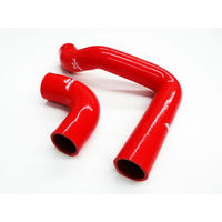 Focus MK2 1.8 TDCi EGR - Kit durites silicone de suralimentation (rouge)