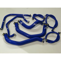 Kawasaki ZX-6R B1H B2H (03-04) - Kit durites silicone de refroidissement principales